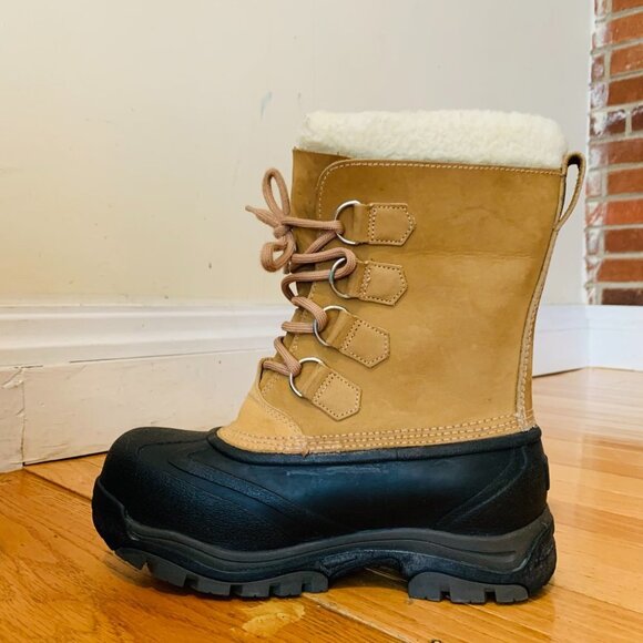 Sorel Caribou Women’s US 8 NL1004-280 Leather Waterproof Winter Snow Boots - Picture 9 of 11